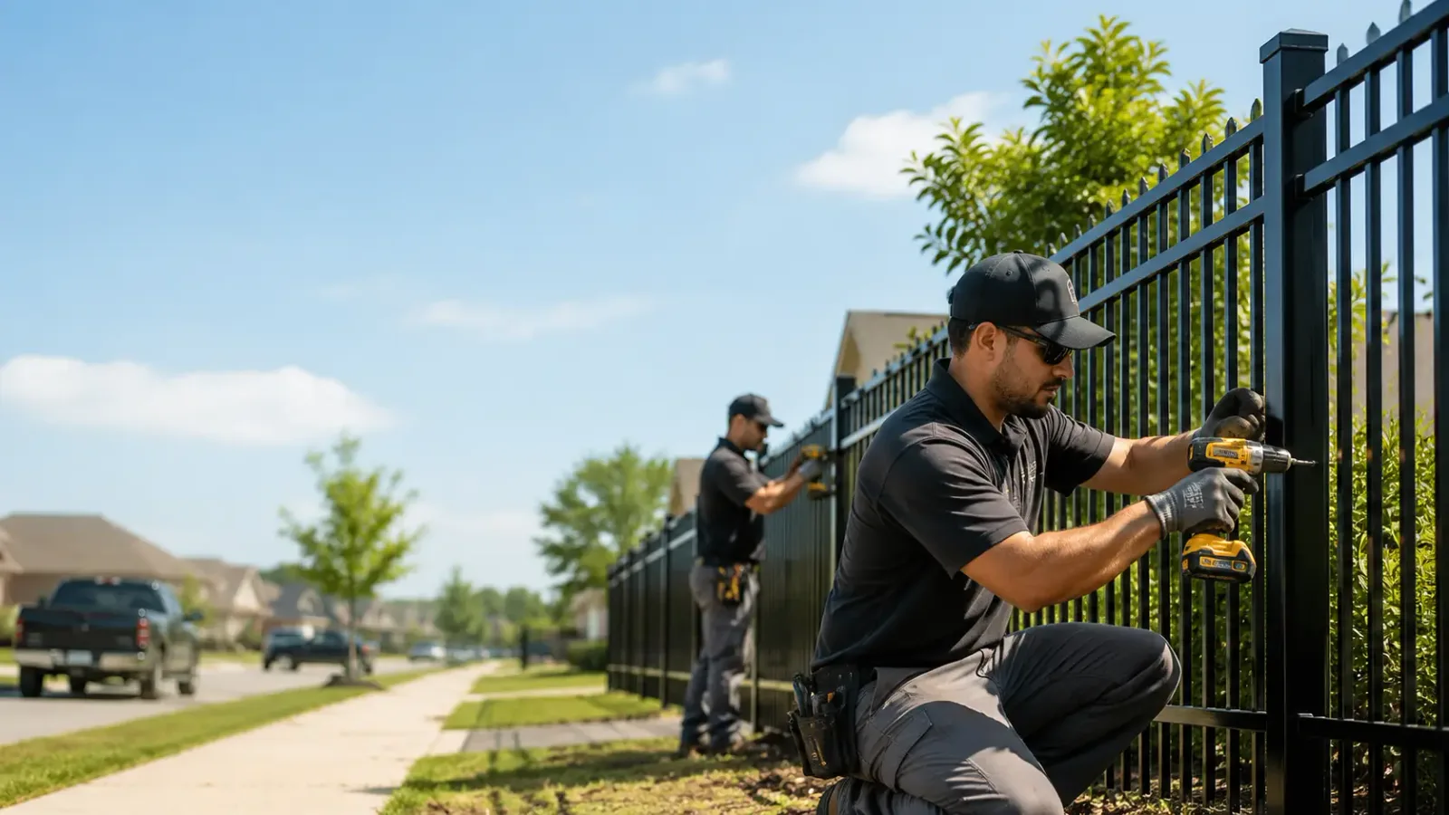 Metal Fence Installation in South Mountain, PA
